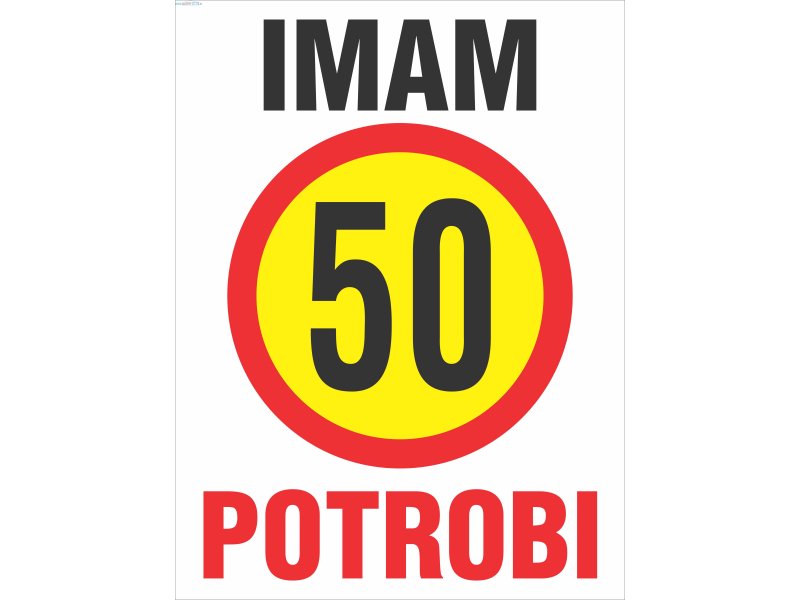 Imam 50 potrobi