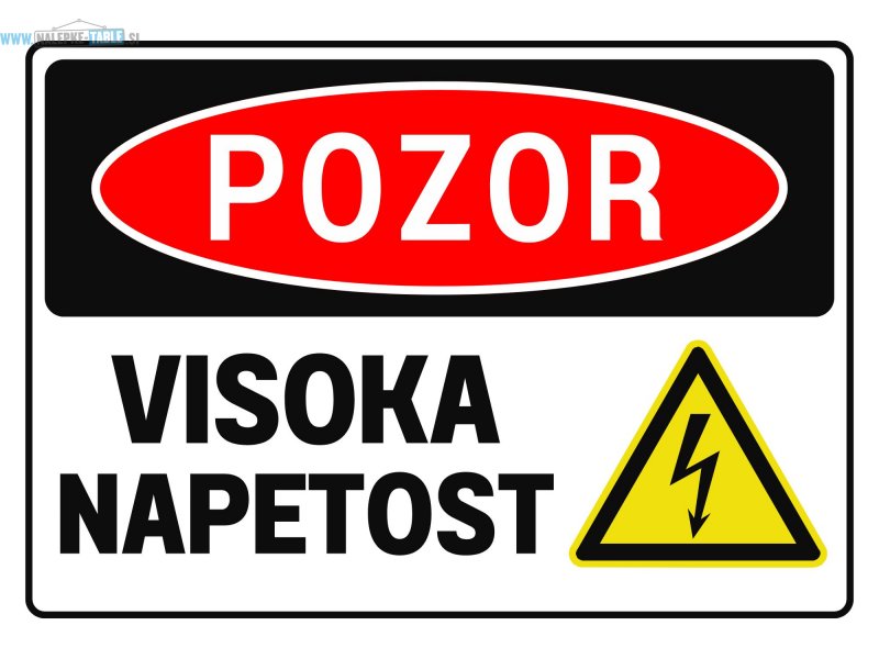 Pozor visoka napetost