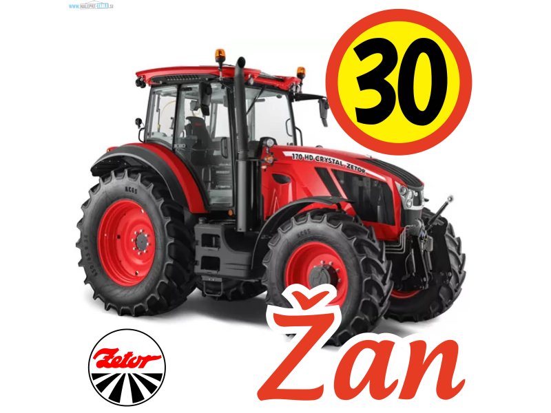 Tabla rojstni dan TRAKTOR ZETOR